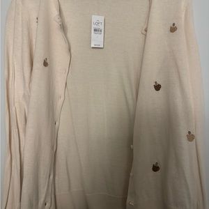 Loft tan sweater